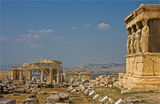 Propylaea (монументалния вход на Атинския акропол) и част от Erechtheion. ; comments:7