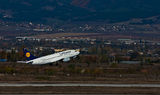 Lufthansa departing from Sofia Aiprort ; comments:2