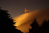 Golden Gate covered by fog ; comments:6
