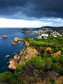 Буря е надвиснала над Tossa de Mar,Costa Brava ; Коментари:8