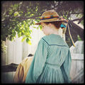 Girl dressed in 1860s style ; comments:13