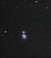 Галактиката М51 Whirlpool galaxy ; comments:8