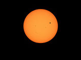 Venus across the face of the Sun - 05 June 2012 17:35 PST, Santa Clara, CA ; comments:26
