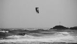 Stormy winter kitesurfing | Lozenets ; comments:4