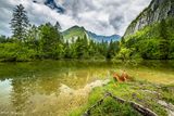 Разходка из австрийските Алпи - карстово езеро ; comments:27