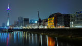 Düsseldorf by night ; comments:11