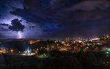 Lightning storm at night. ; comments:11