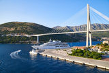 Katara berthed in Dubrovnik ; comments:5