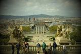 Гледка то терасата на Музея на каталунското искуство ; comments:6
