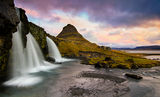 Sunrise over Kirkjufellsfoss Iceland ; comments:10