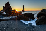 Black Sand Beach at Sunrise ; comments:5