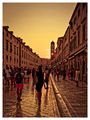 Слънцето залязва над стария Дубровник ; comments:2