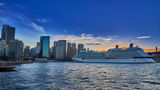 Sydney Harbour at sunset ; comments:5