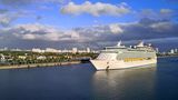 Navigator of the Seas entering Miami port ; comments:8