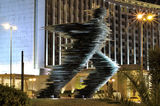 'The Runner' Statue. Hilton Athens - Athens, Greece ; comments:1