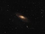 M106 - галактика в съзвездието Ловджийски Кучета ; comments:8