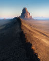 Sunrise at Shiprock ; comments:14