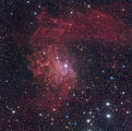 IC 405 - Мъглявината на пламтящата звезда / Flaming Star Nebula ; comments:13