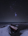 Зимно снежно море и Орион. ; comments:8