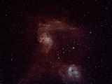 ic405 Flaming Star nebula и ic410 ; comments:4