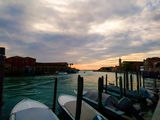 Before the storm over the canals of Venice ; Comments:1