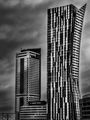 Skycraperin Warsaw City BW ; comments:3
