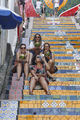 Стълбите Селарон в Рио де Жанейро ; comments:1