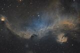 Мъглявината Чайка | Seagull Nebula ; comments:15