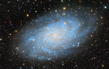 Галактиката М33 в съзвездието Триъгълник ; comments:17