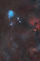 IC447 - отражателна мъглявина в съзвездието Еднорог ; Коментари:6