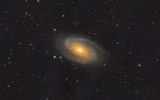 Галактиката М81 в съзвездието Голяма Мечка ; comments:16