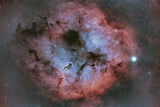 Комплекс от мъглявини и звезден куп - IC1396 ; comments:11