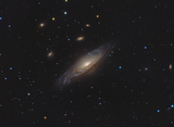 NGC 7331 - спираловидна галактика в съзвездието Пегас ; comments:7