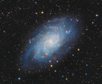 Галактиката М33 в съзвездието Триъгълник ; comments:40