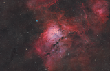 NGC 6820 - Космически прах в съзвездието Малка лисица ; comments:10