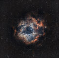 NGC 2237 - Мъглявината Розета. ; Коментари:15