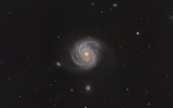 M100 - спираловидна галактика в съзвездието "Косите на Вероника" ; comments:5